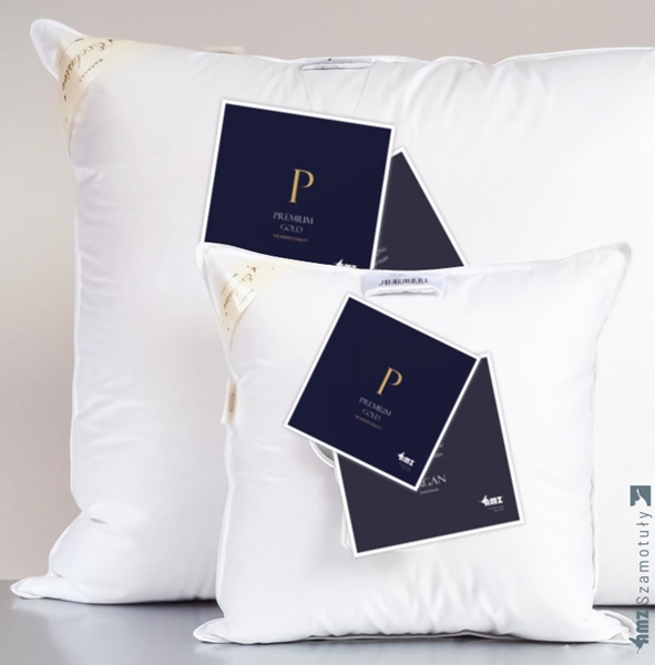 AMZ Premium Gold poduszka puchowa soft